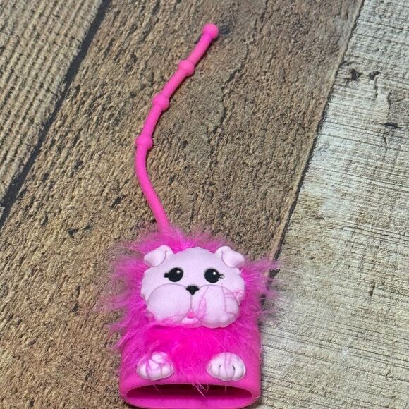 Bath & Body Works Pocketbac Pink Fuzzy Dog. - Picture 3 of 3